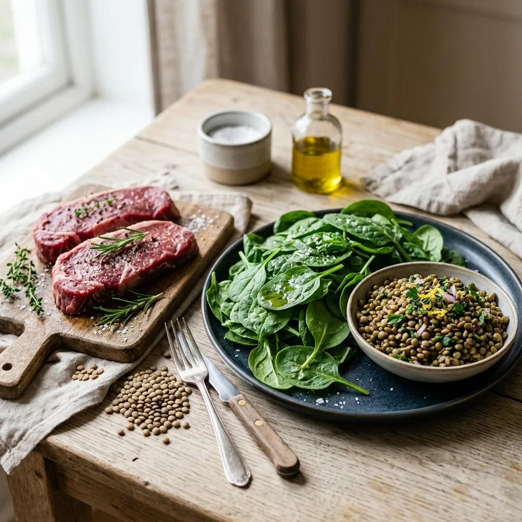 Ferro na Dieta: Alimentos Para Prevenir Anemia