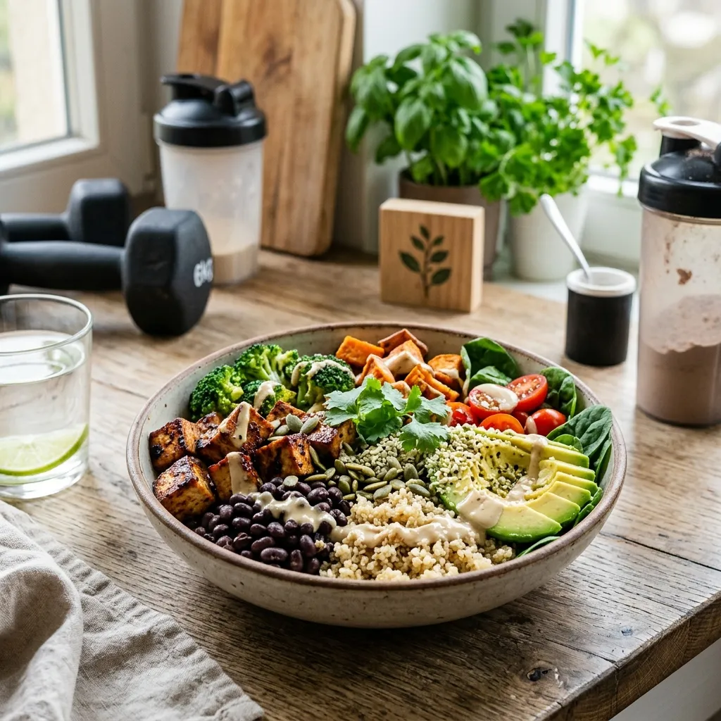 Como Ganhar Massa Muscular Com Dieta Plant-Based
