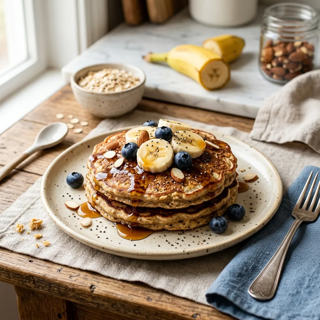 Panqueca de Aveia com Banana: Receita Fitness em 10 Minutos