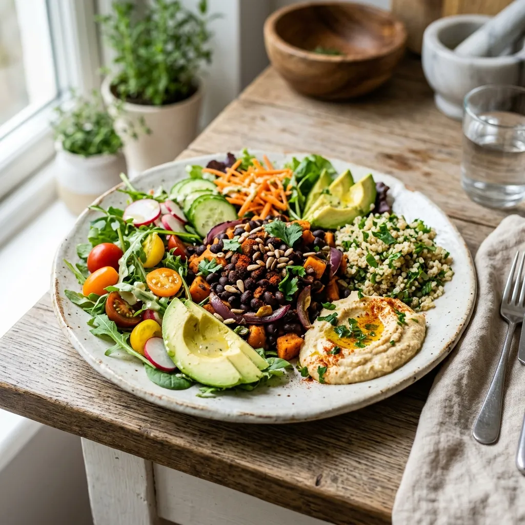 Como Montar Um Prato Vegetariano Completo e Nutritivo