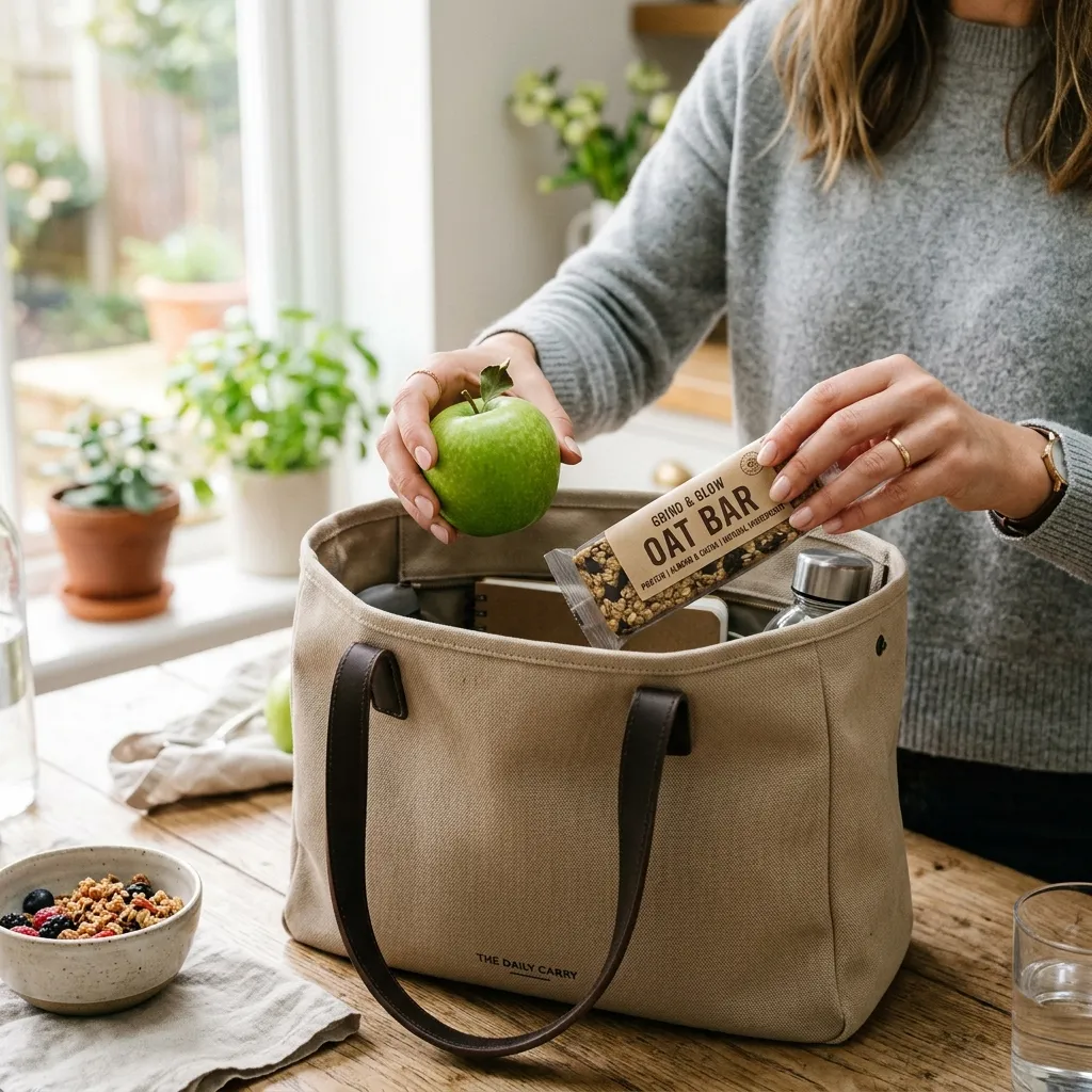 Top 8 Snacks Saudáveis Para Levar na Bolsa